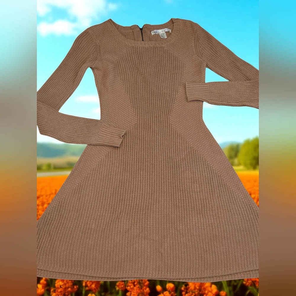 *0606 Kaisely woven knit dress women XS
